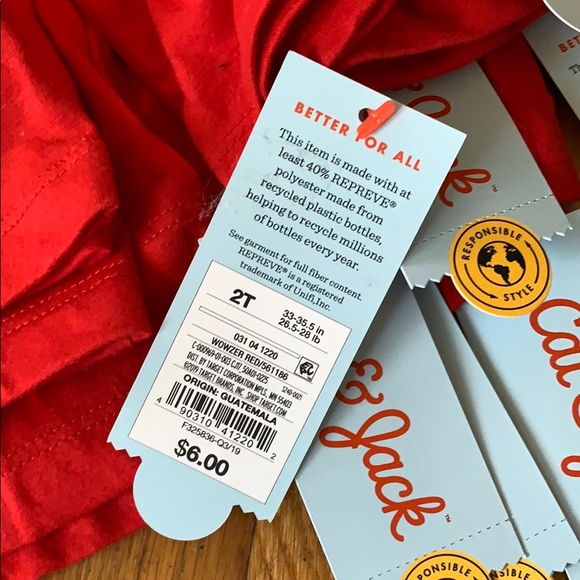 Cat & jack Santa unicorn cat l/s shirt - Picture 3 of 4